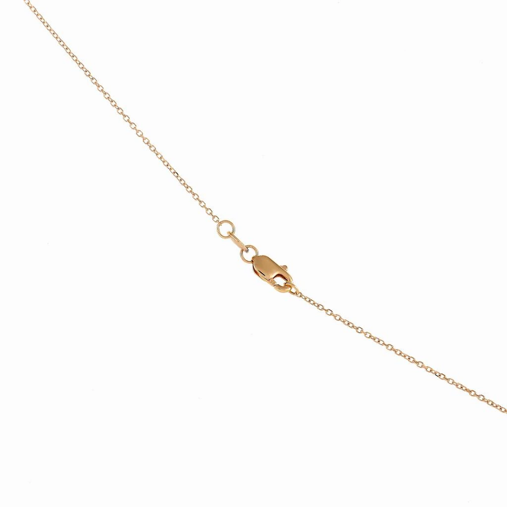 Non Branded 14K Rose Gold 0.48ct Diamond Necklace 3