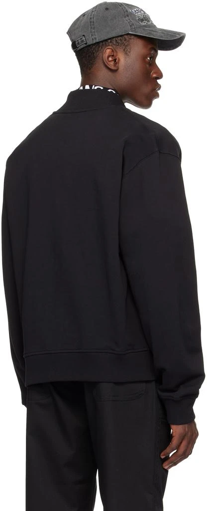 Versace Black Patch Bomber Jacket 3