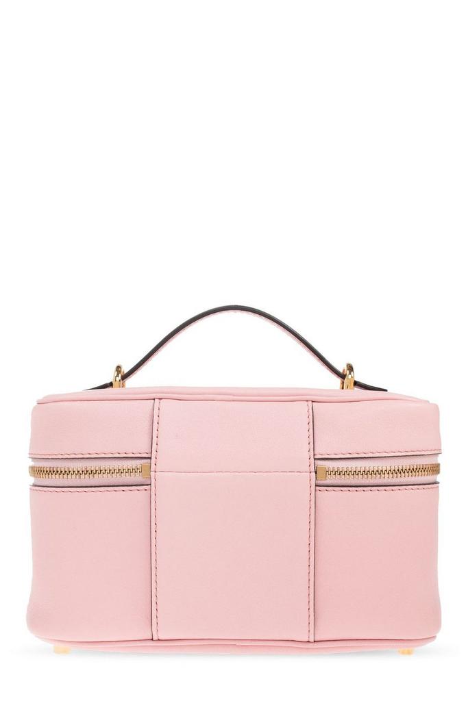 Versace Versace Tag Zipped Vanity Bag - Tote Bags - Free
