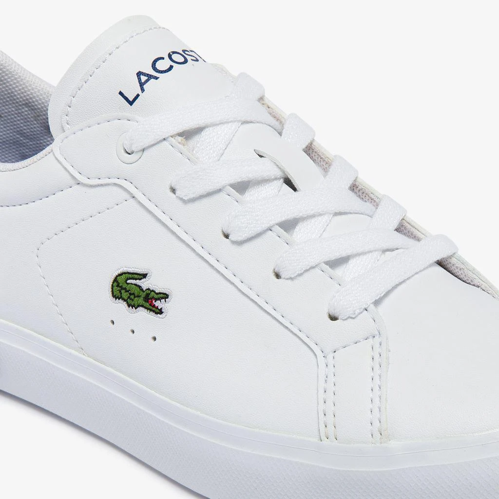 Lacoste White Heel Logo Trainers 6