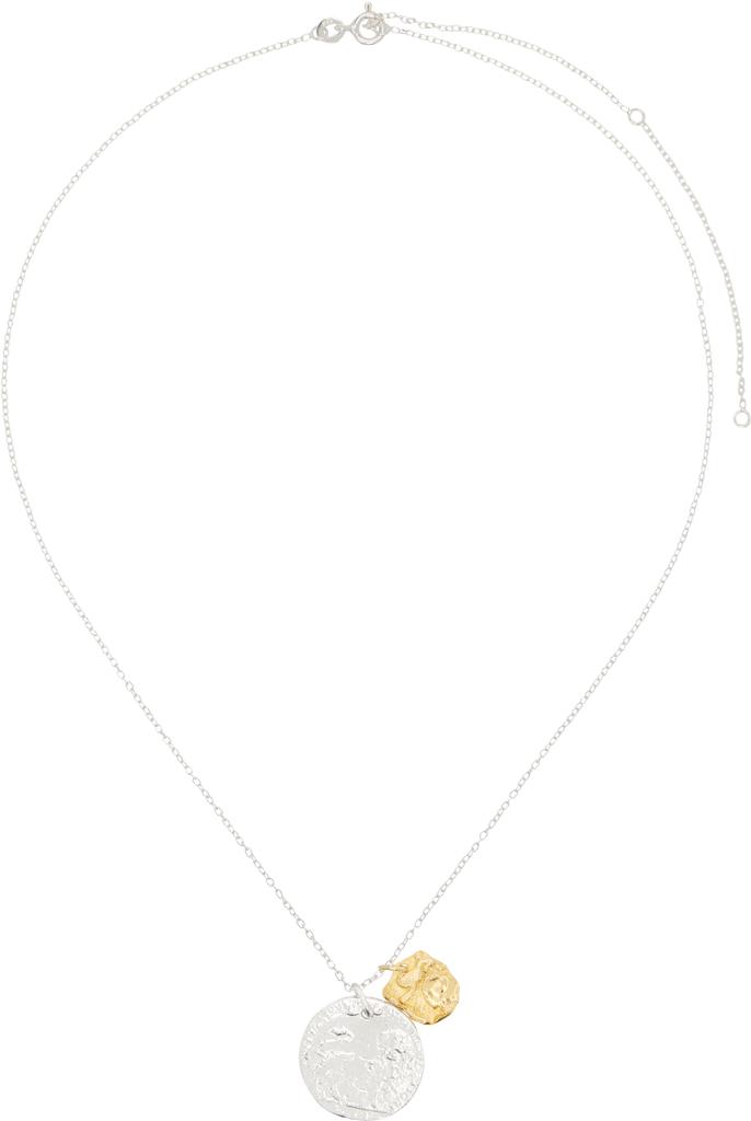 Alighieri Silver & Gold 'La Collisione' Necklace