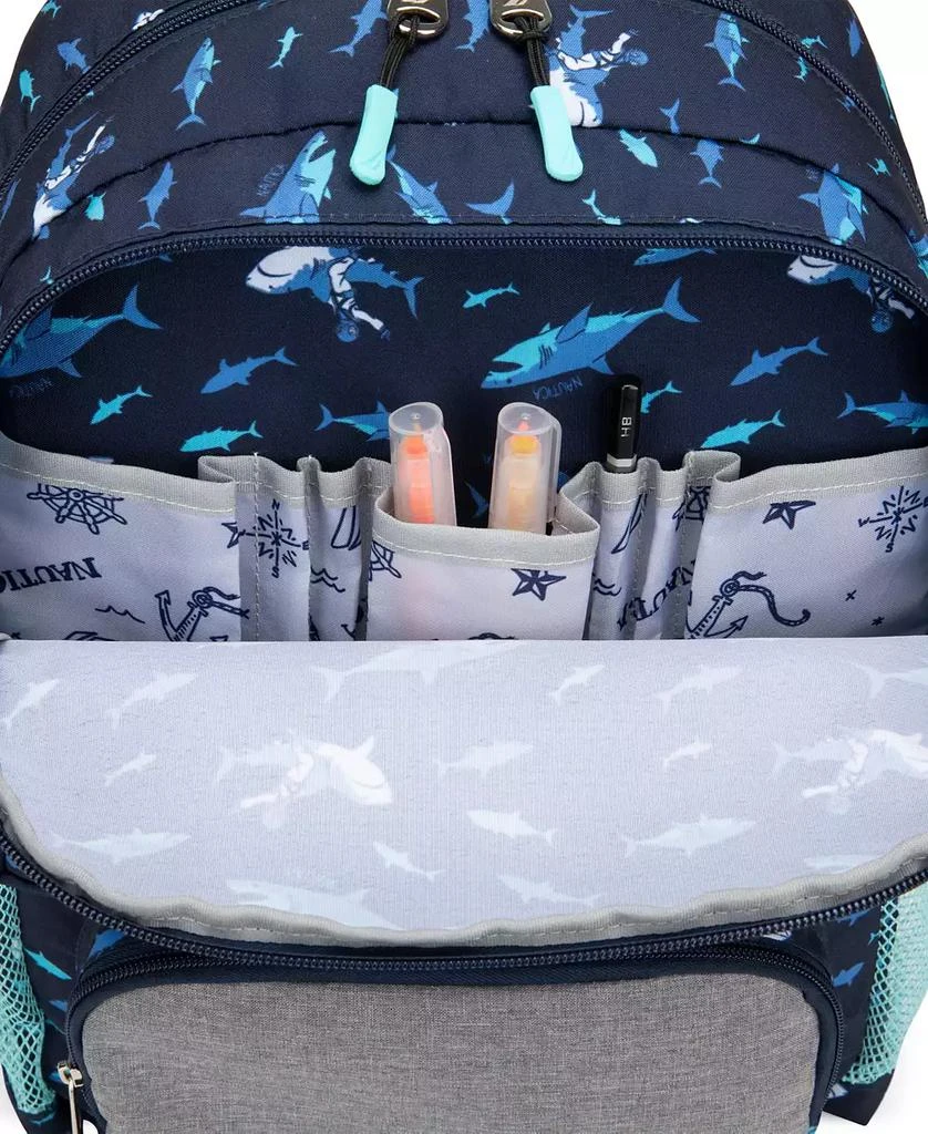 Nautica Kids Backpack for School, 16" H 6