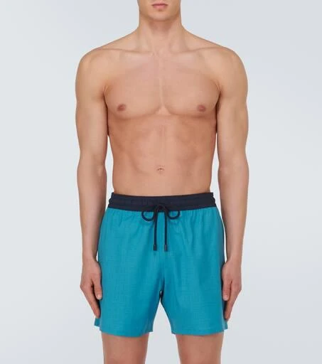 Vilebrequin x The Woolmark Company Magnus wool swim trunks 2