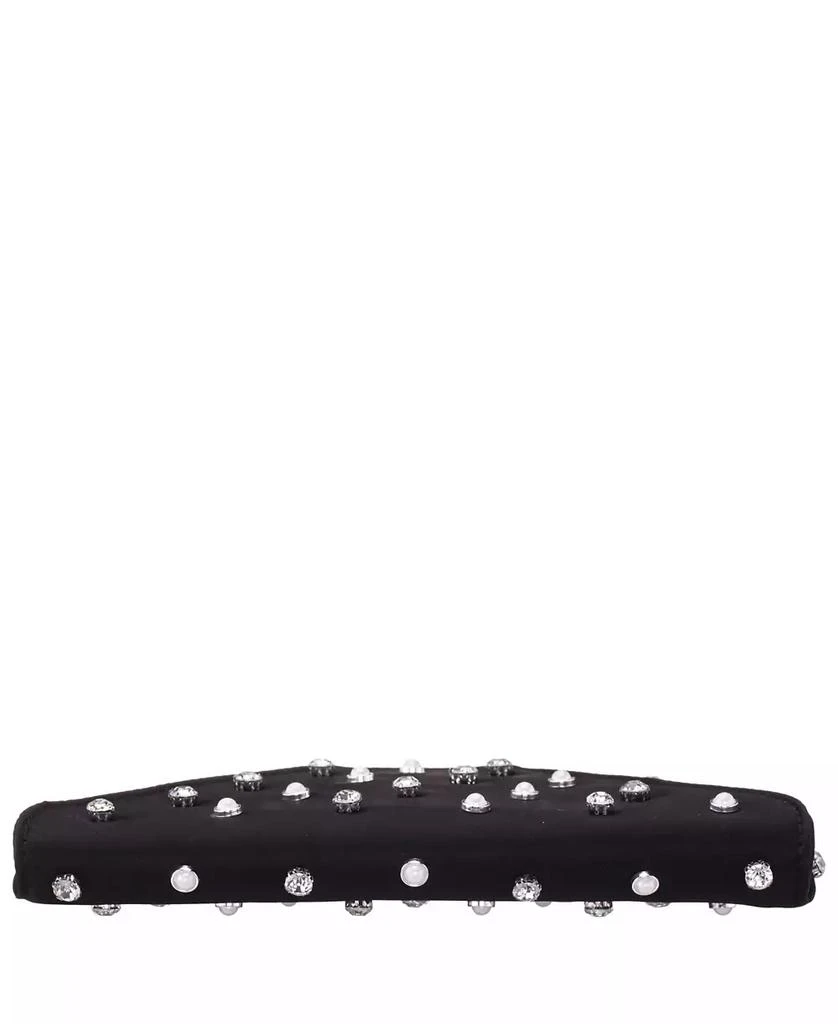 Nina Imitation Pearl/Crystal Adorned Square Envelope Clutch 5