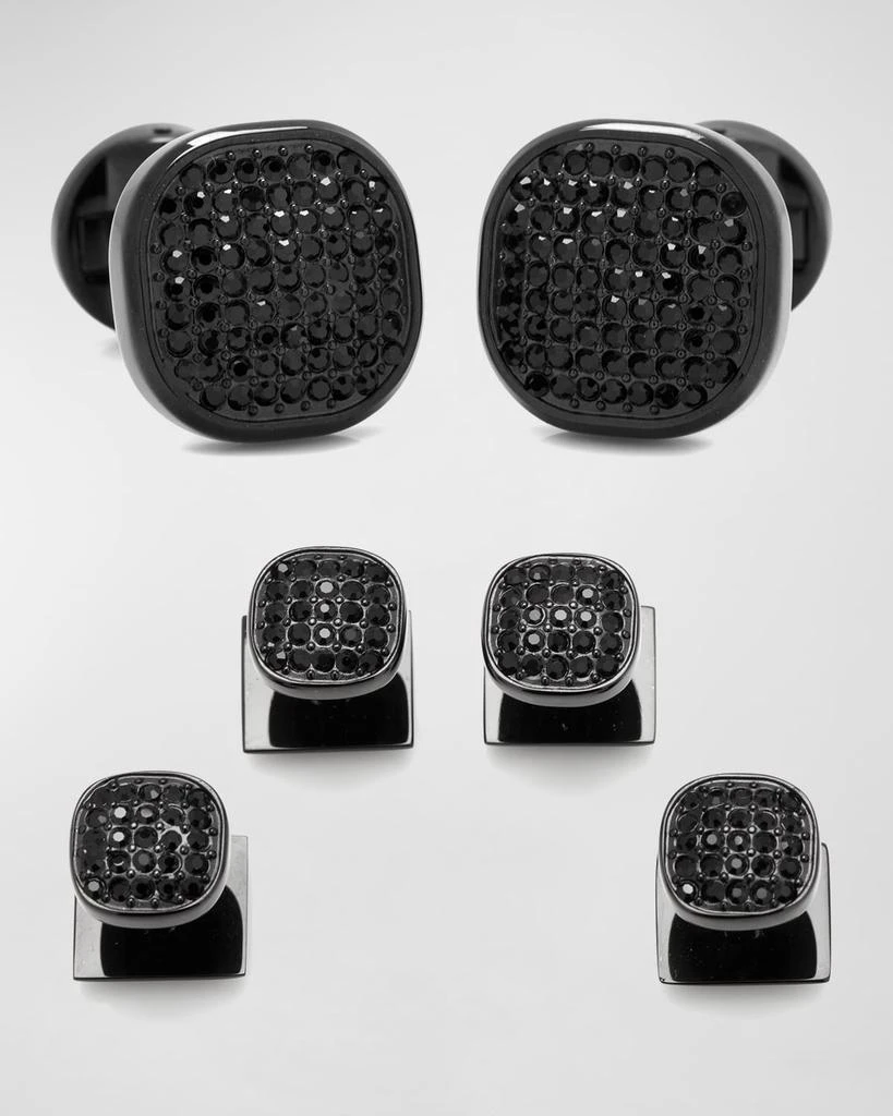 Cufflinks Inc. Pave Crystal Cuff Link Stud Set 1