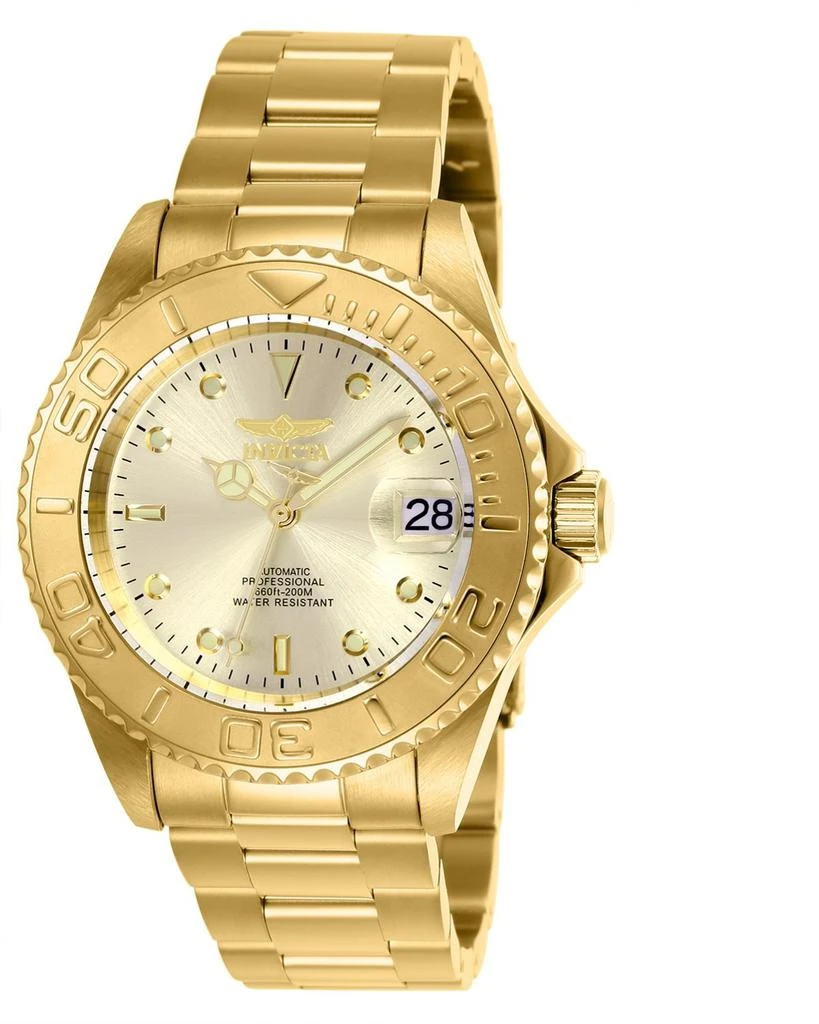 Invicta Invicta Men's Automatic Watch - Pro Diver Automatic Yellow Gold Steel | 9010OB 1