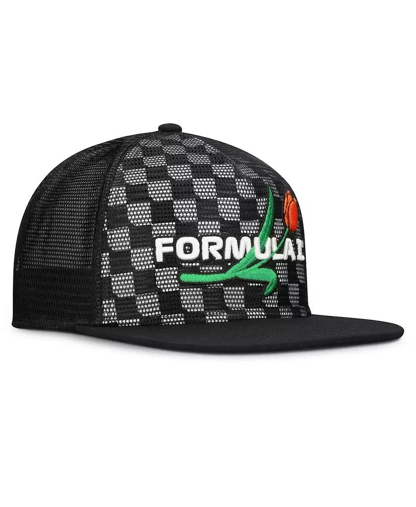 Formula 1 Men's Black Drift All-Around Mesh Adjustable Hat 3