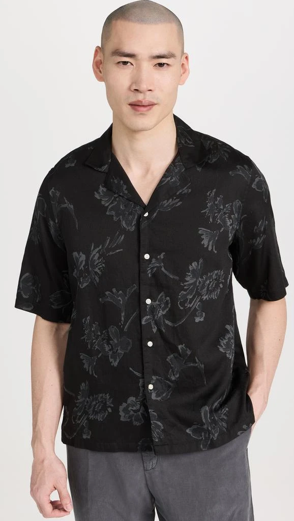 Officine Generale Eren Flower Print Shirt 1