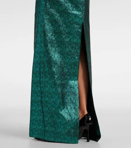 REBECCA VALLANCE Elsie off-shoulder gown 5