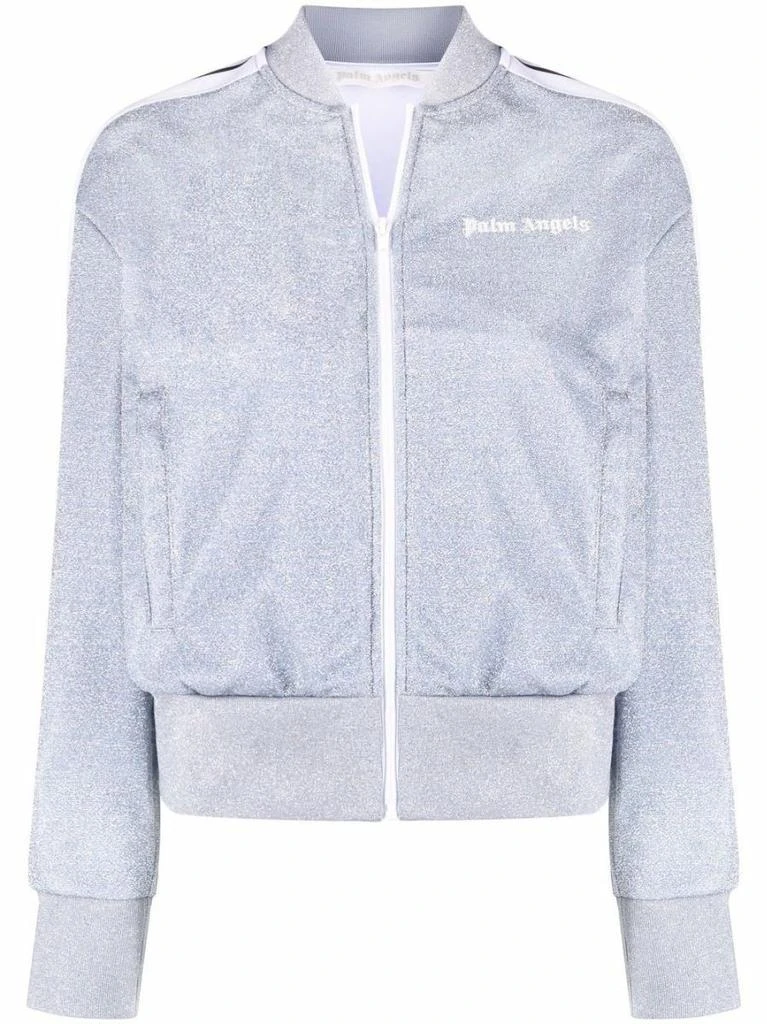 NA Grey glittered track Jacket 1