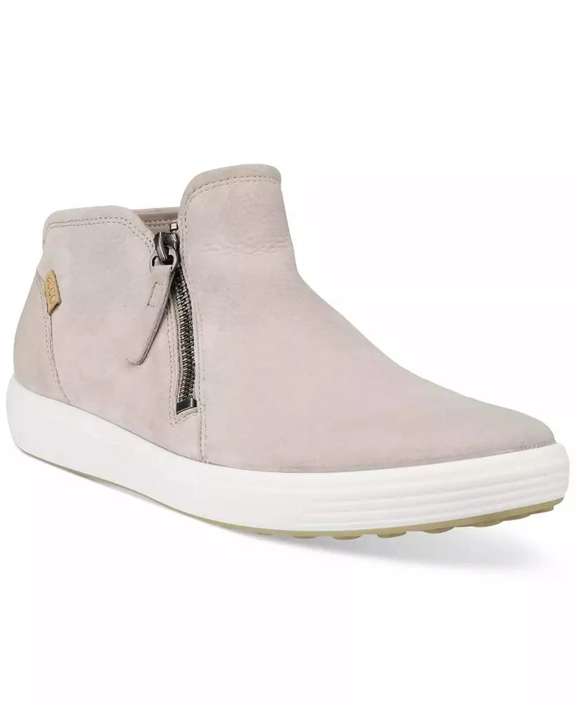 ECCO Women's Soft 7 Side Zip Bootie 1