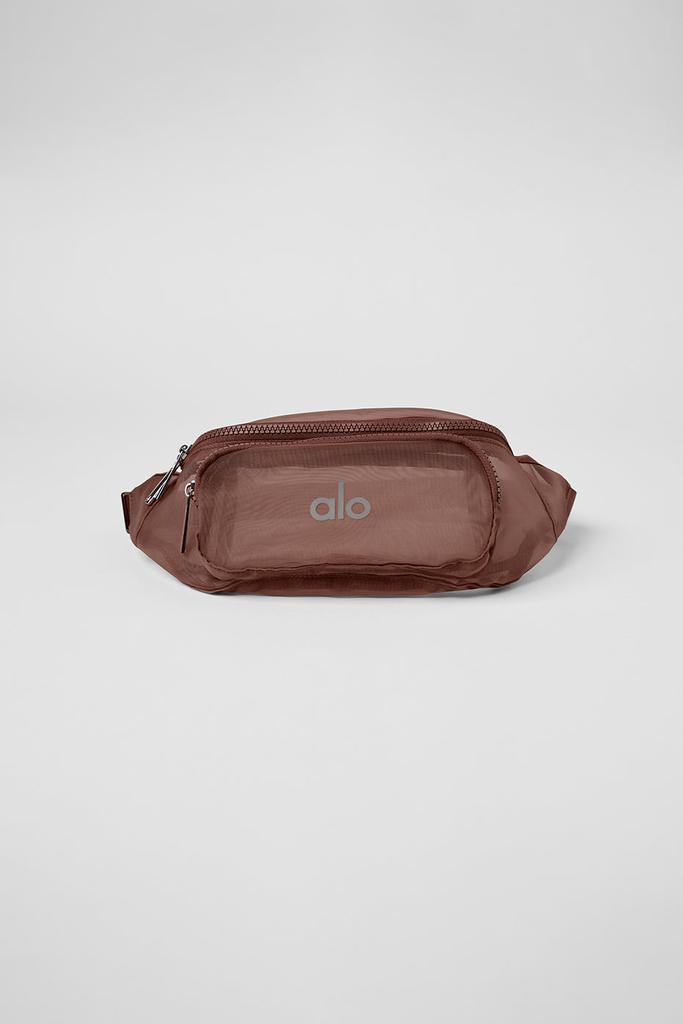 Alo Yoga Sheer Fanny Pack - Chestnut