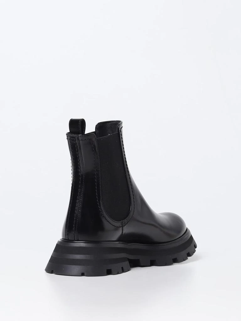 Alexander McQueen McQueen ankle boots in brushed leather 3