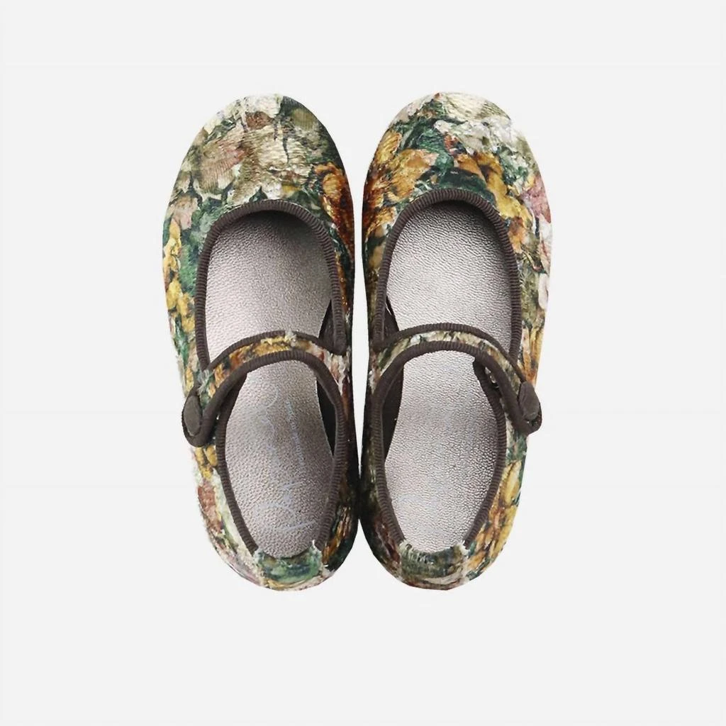 Papanatas Papanatas - Girls Floral Mary Jane Shoes 4
