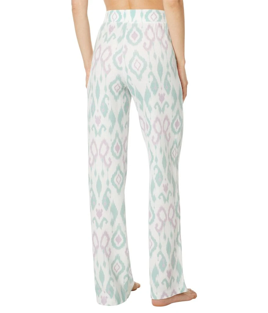 P.J. Salvage Loungewear Ikat Watercolor Pajama Pj Set 4