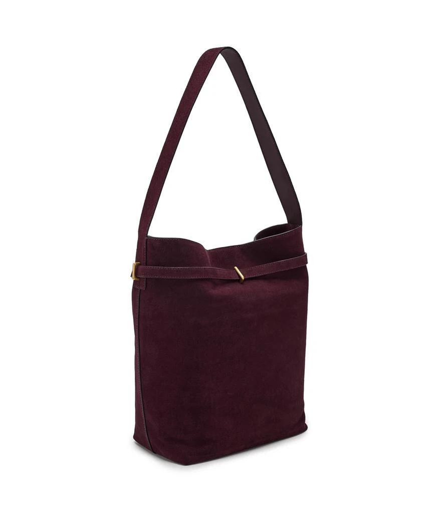 Madewell Suede Belted Essentials Bucket Tote 2