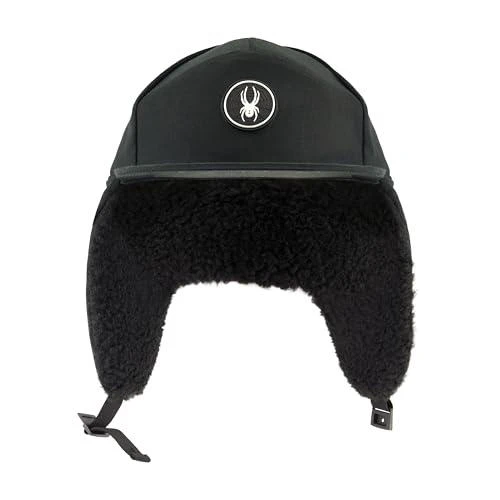 Spyder Spyder Men
s Sherpa Ear Flap Panel Hat