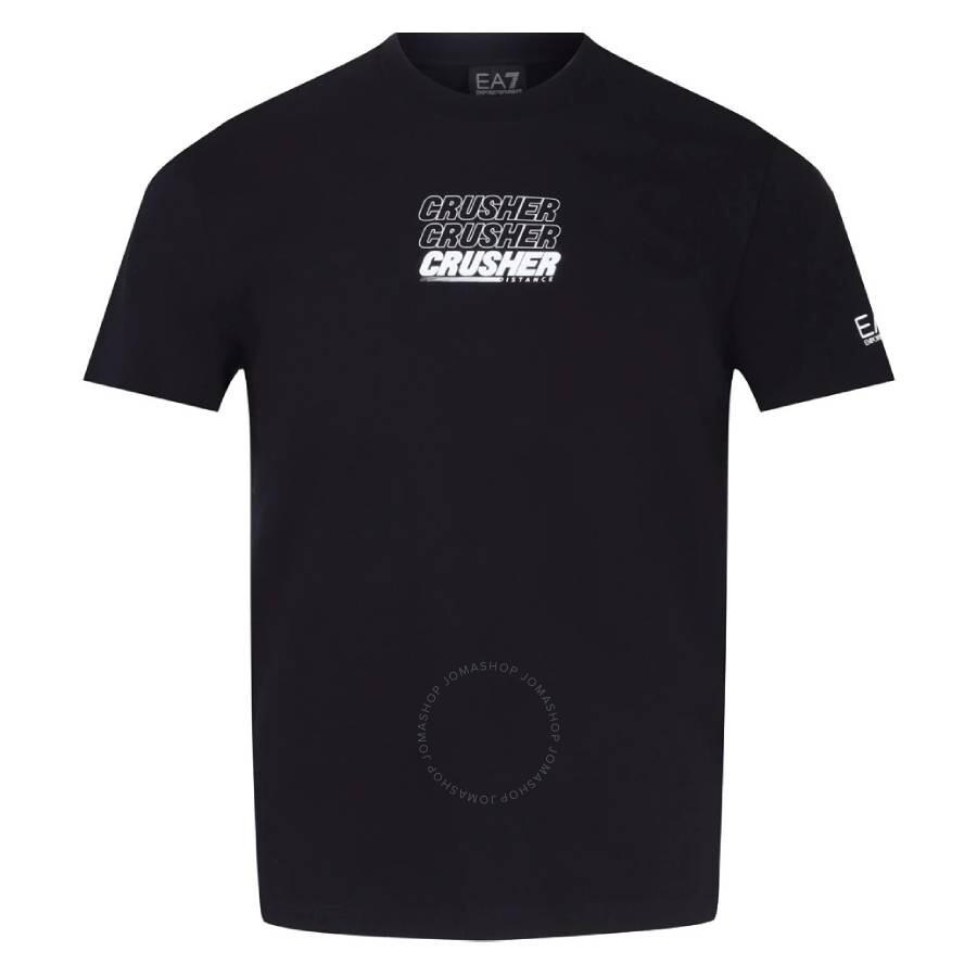 Emporio Armani Crusher Graphic Print T-Shirt - T-Shirts