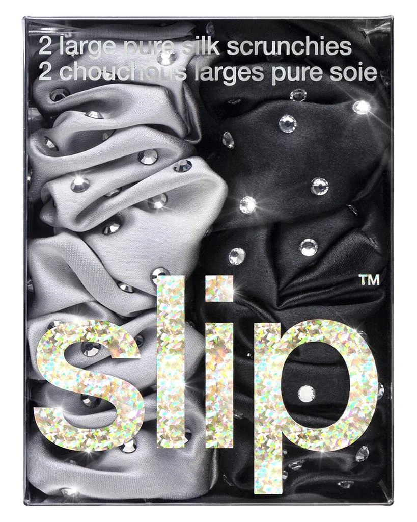 Slip slip 2pk Large Scrunchies 2