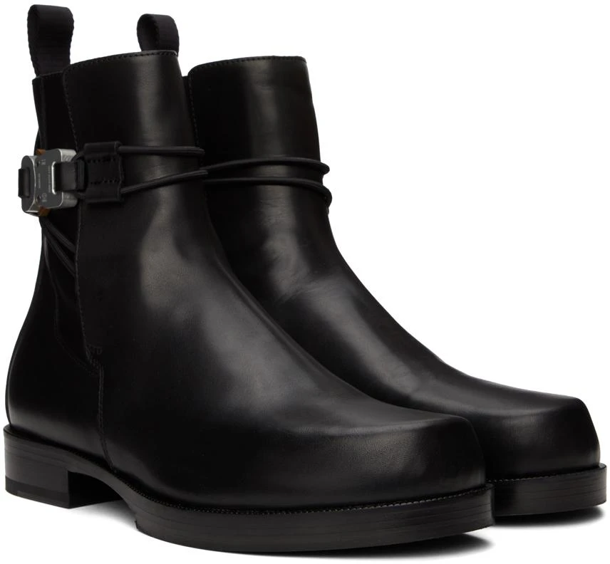 1017 ALYX 9SM Black Low Buckle Boots 4