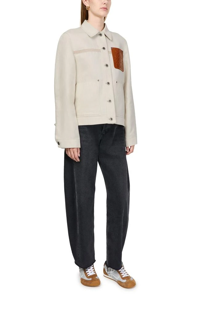 Loewe Workwear jacket in cotton and linen 6