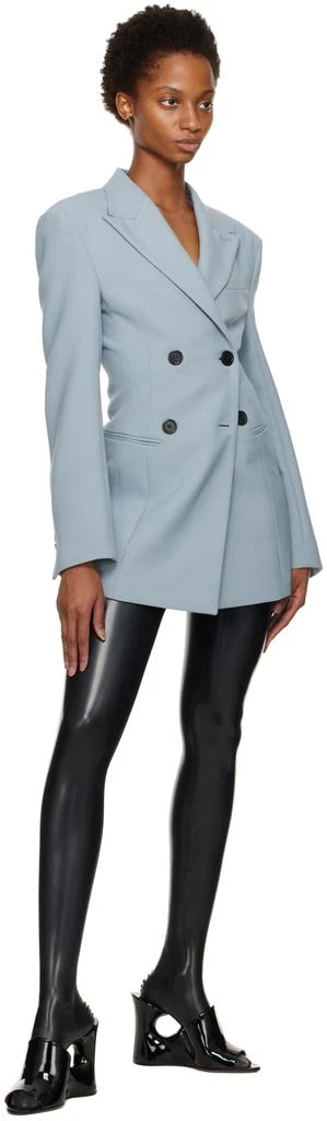Kwaidan Editions Gray Double-Breasted Blazer 4