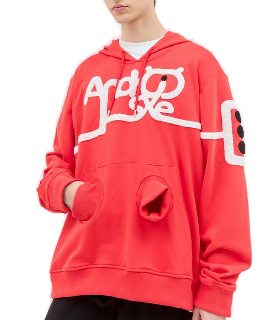 Walter Van Beirendonck Walter Van Beirendonck Drawstring Android Hoodie