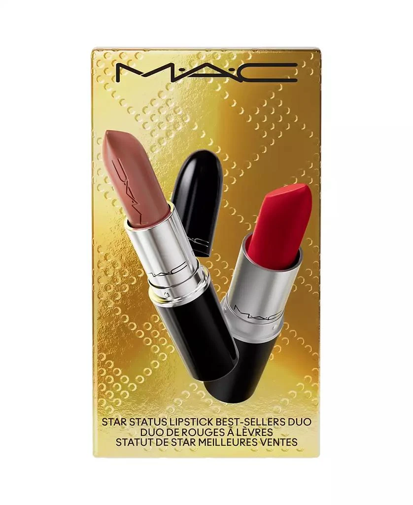 MAC 2-Pc. Full Size Star Status Lustreglass + Retro Matte Lipstick, Created for Macy's 7