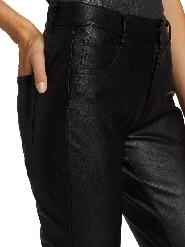 Paige Stella Faux Leather Pants 4