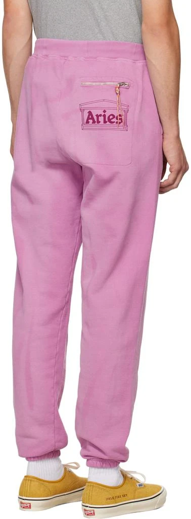 Aries Purple Sunbleached Lounge Pants 3