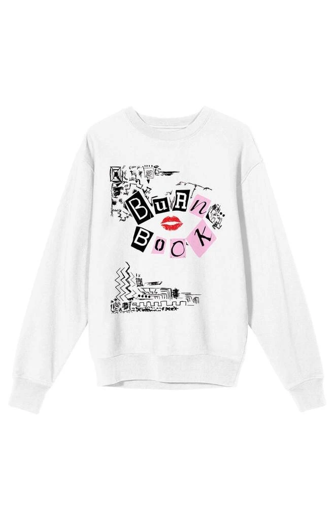 null Mean Girls Burn Book Crew Neck Sweatshirt 1