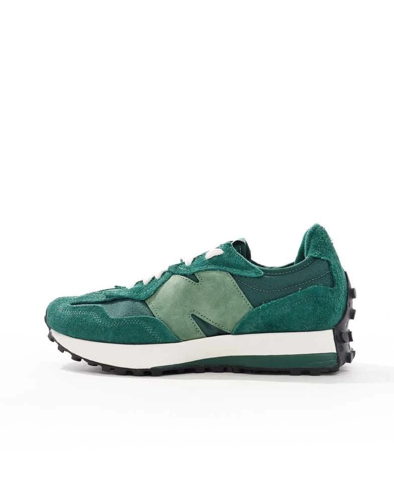 New Balance New Balance 327 trainers in dark green 2