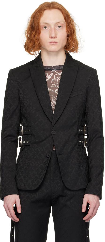 Charles Jeffrey Loverboy Black Glasgow Blazer