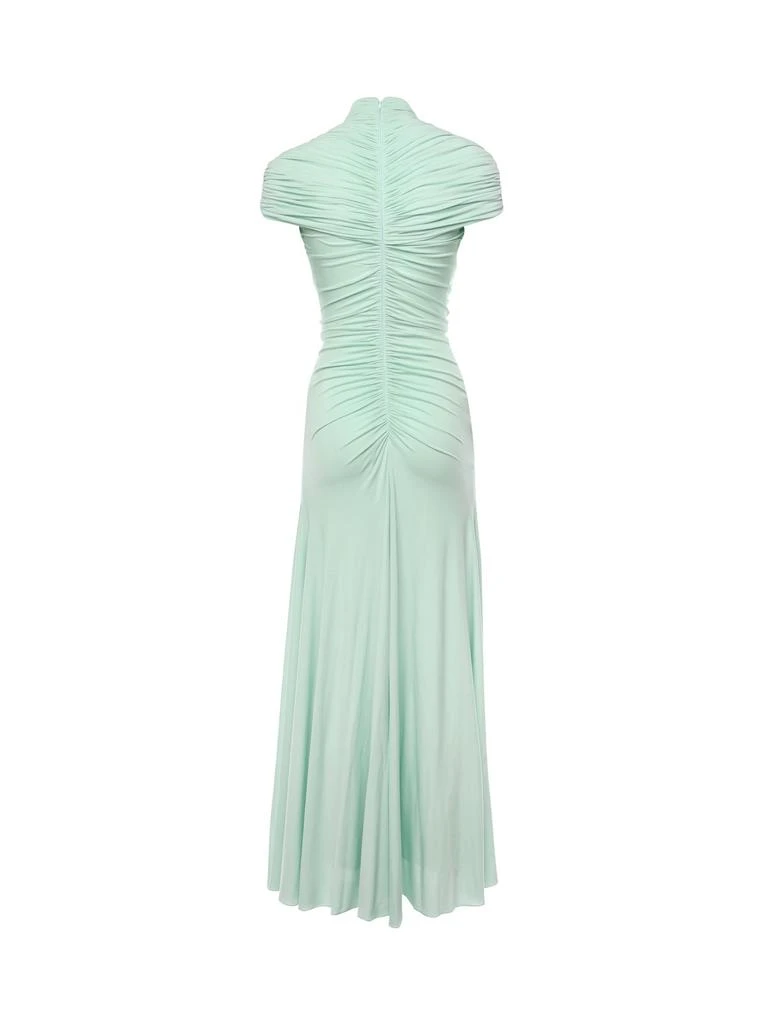 Alaïa Alaïa Ruched Midi Jersey Dress 2
