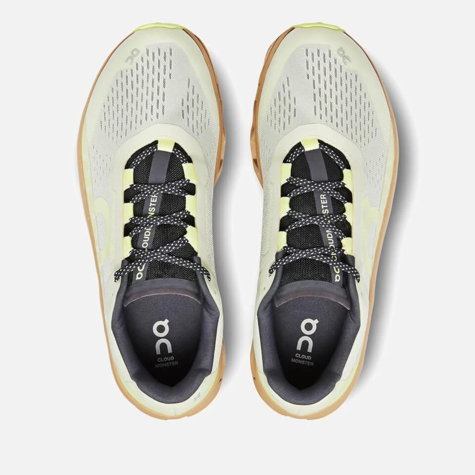 On ON CLOUDMONSTER MEN'S MESH RUNNING TRAINERS 2