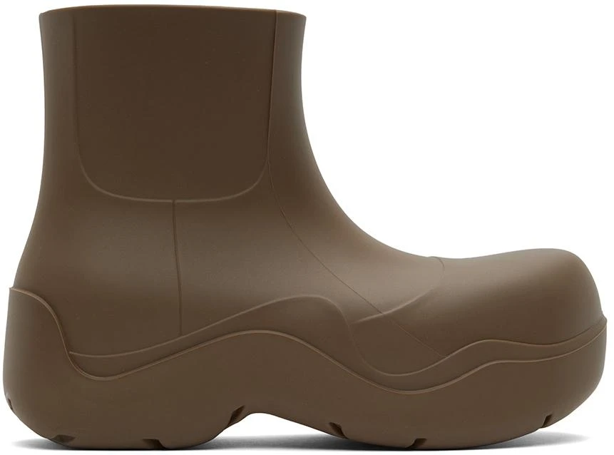 Bottega Veneta Brown Puddle Boots 1
