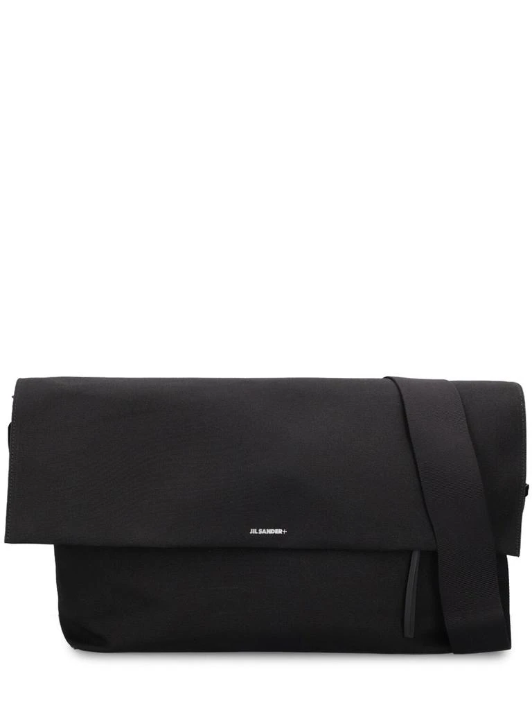 Jil Sander Utility Large Crossbody Canvas Bag 1