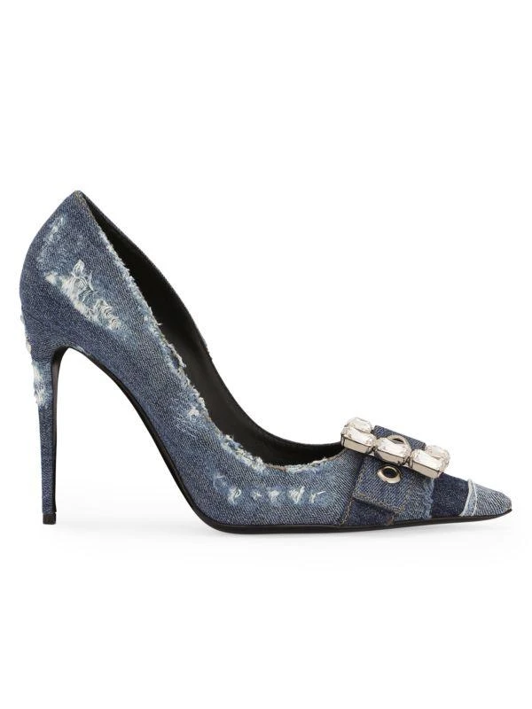 Dolce & Gabbana Patchwork Denim Pumps 1