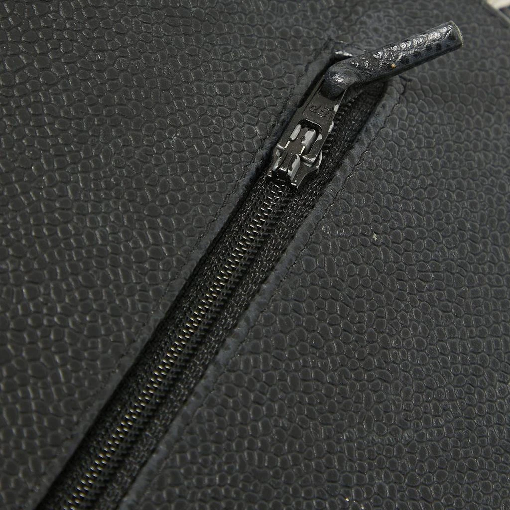 Chanel Chanel Black Quilted Caviar Leather Maxi Classic Double Flap Bag 9