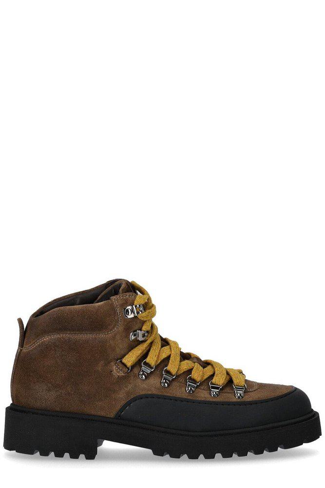DOUCAL'S Doucal's Logo-Embossed Hiking Boots