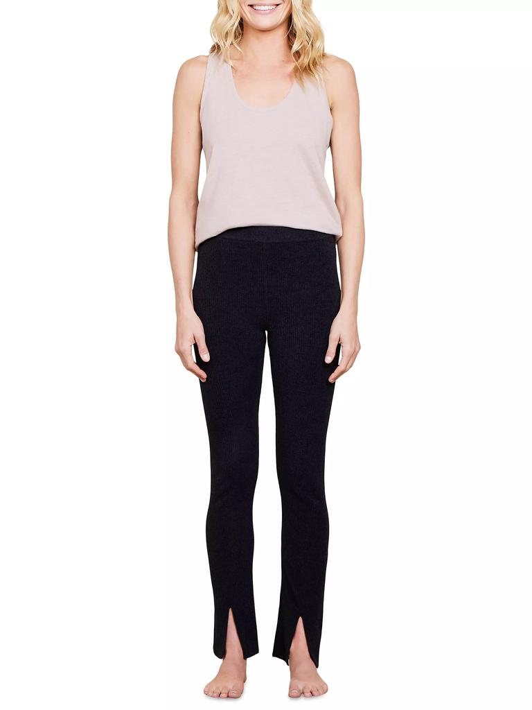 Barefoot Dreams Cozychic Ultra Lite Slim-Fit Slit Pants