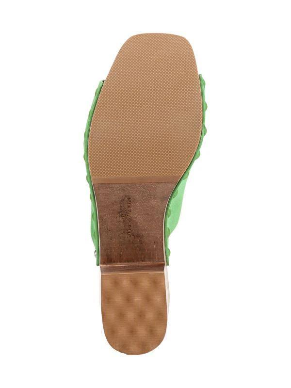 Sam Edelman Josselyn Studded Suede Platform Clogs 4
