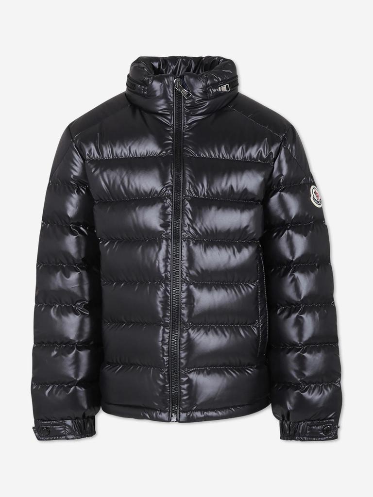 Moncler Moncler Enfant Boys Down Padded Jens Jacket in Black