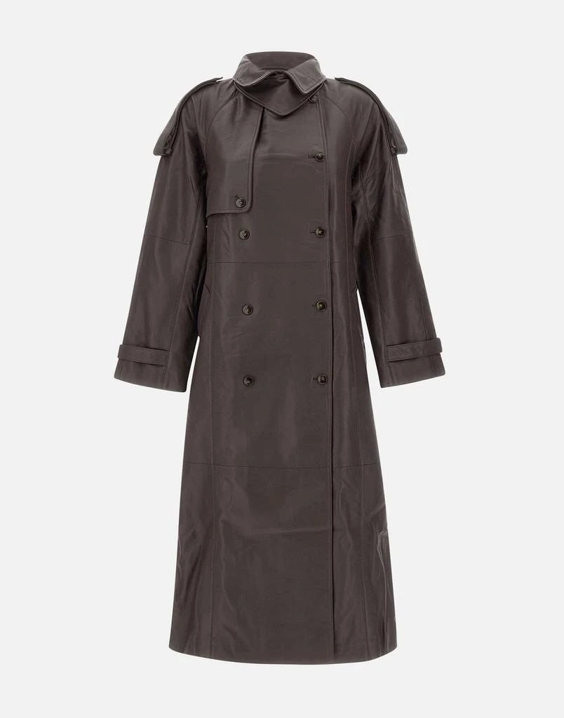 Birgitte Herskind "Lima" lambskin trench coat 1