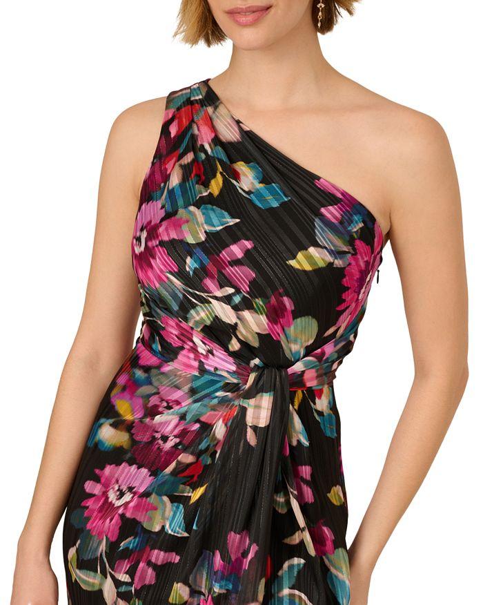 Adrianna Papell One Shoulder Gown