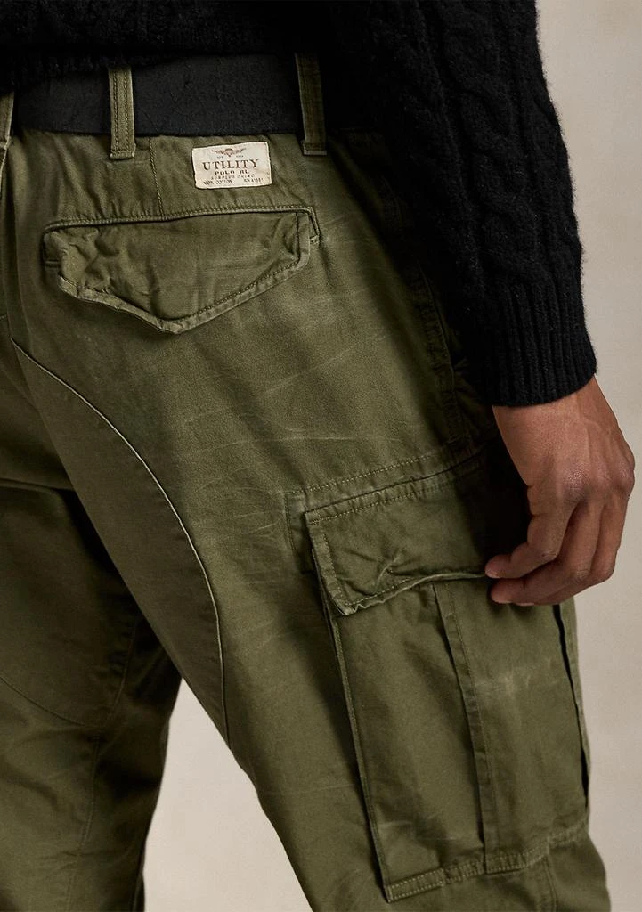 Ralph Lauren Men's Classic Fit Camo Canvas Cargo Pants 3