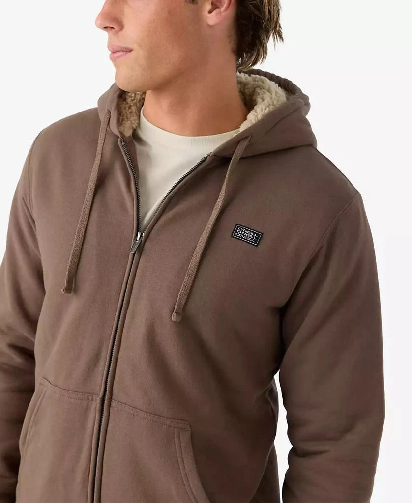 O'Neill Men's Bronsen High Pile Zip Up Hoodie 9