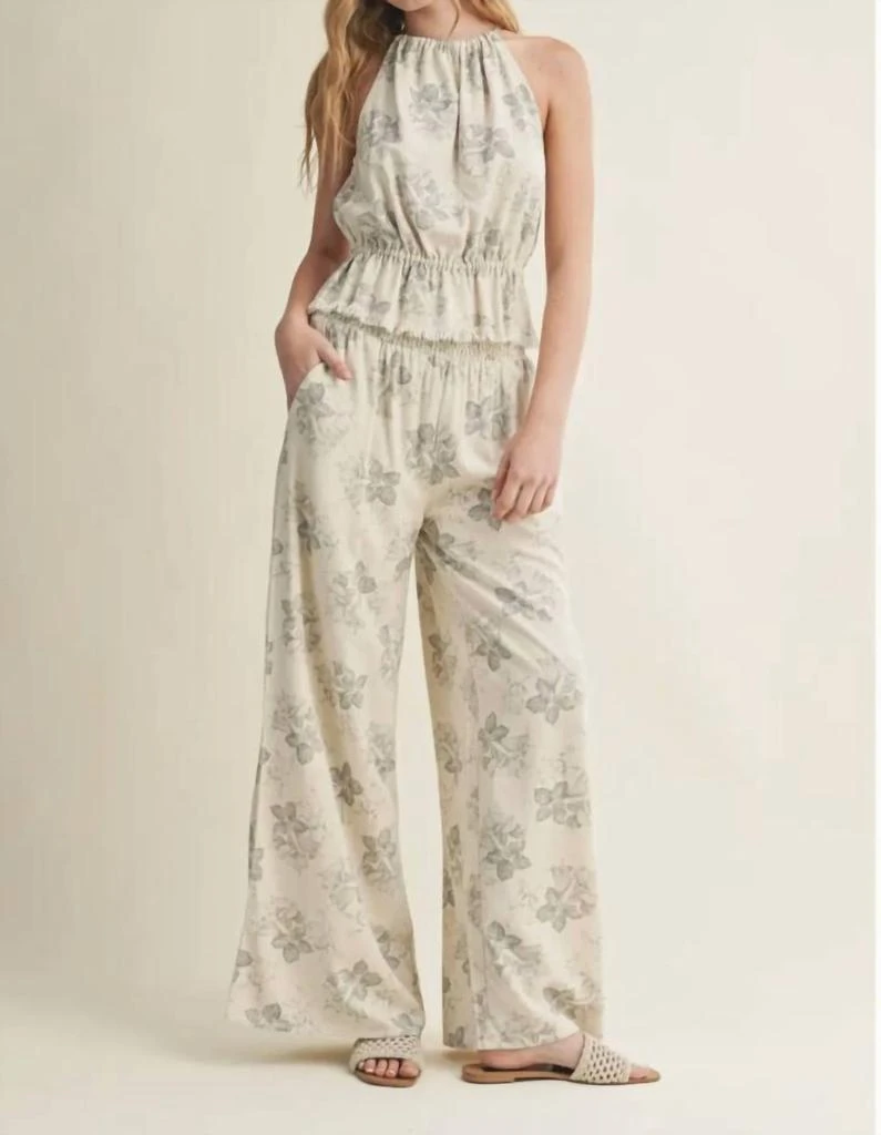 MIOU MUSE Miou Muse - Wide Leg Palazzo Pants