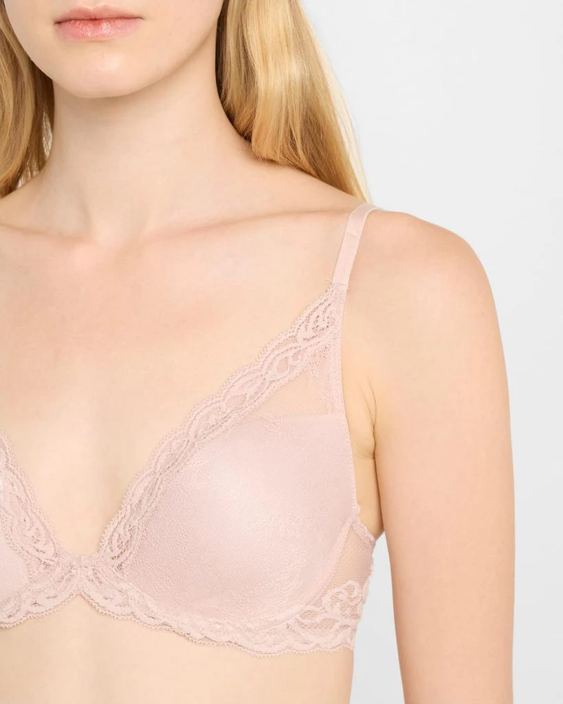 Natori Feathers Contour Plunge Bra 5
