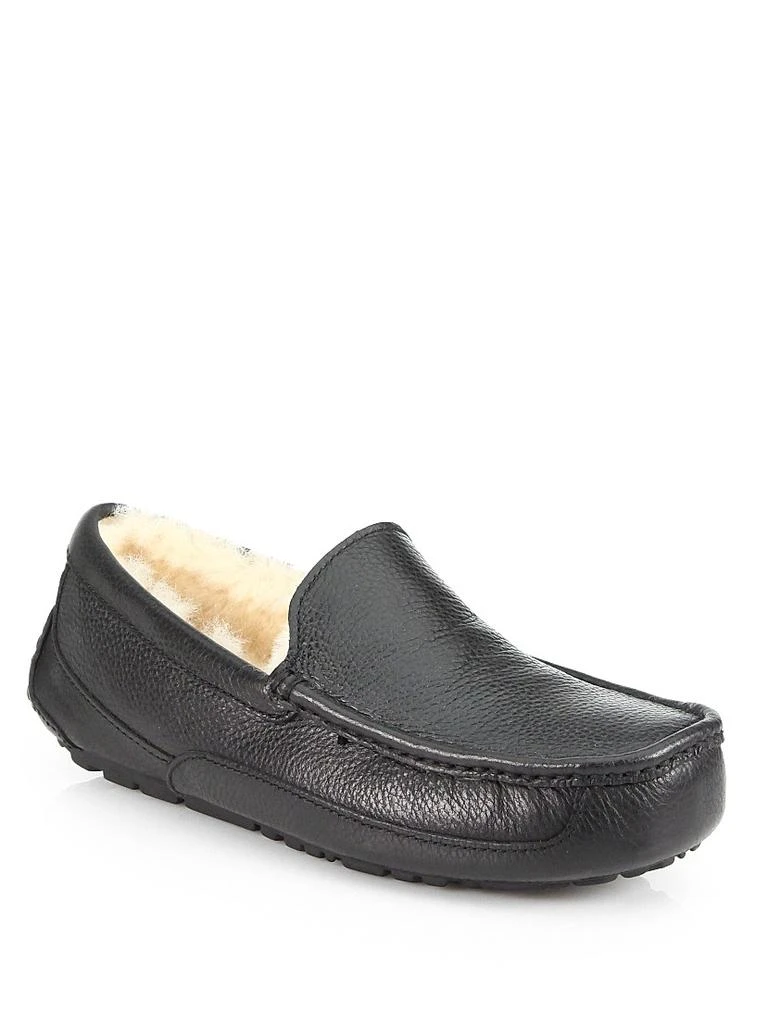 UGG Ascot Leather Slippers